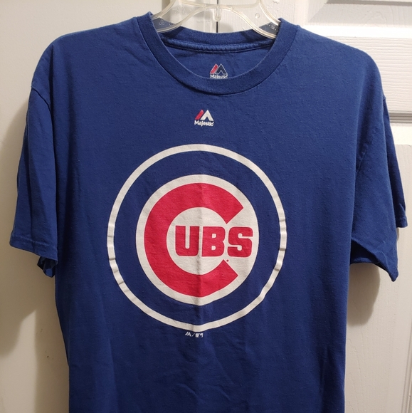 MLB Other - Chicago Cubs Majestic Deep Blue Big logo T-shirt
